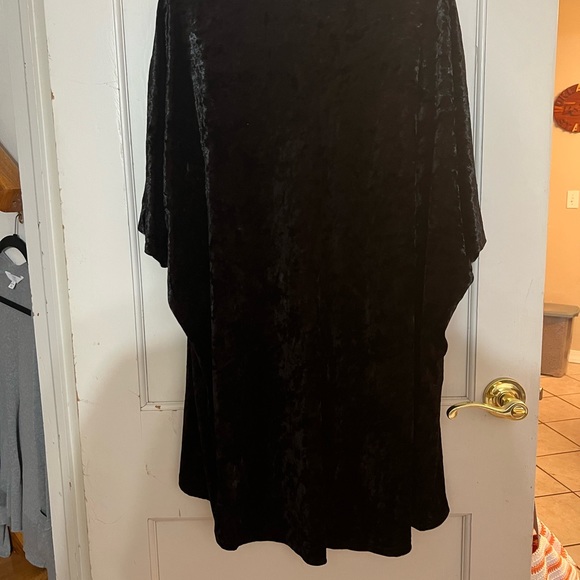 Black velvet cardigan - Picture 3 of 4